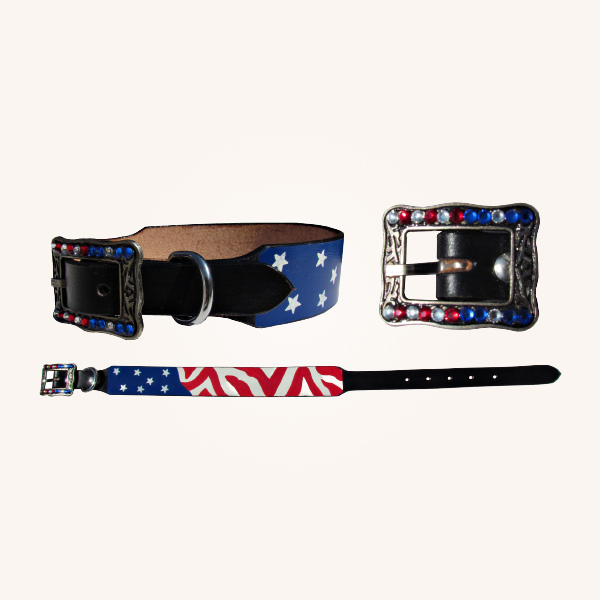 Loved Pet Dog Collars& Leashes (Leather)