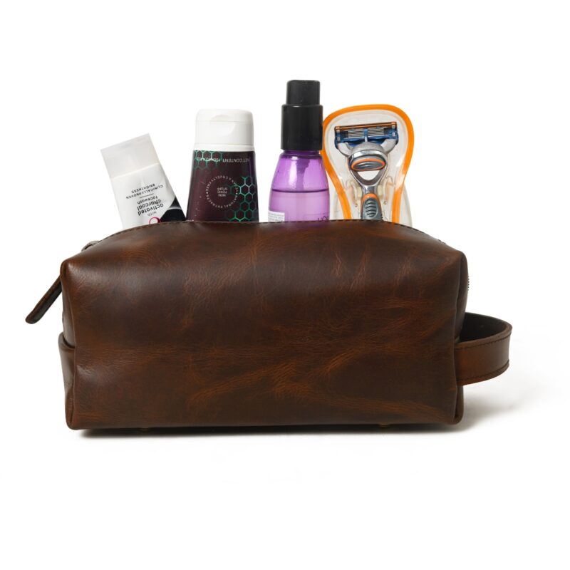 Leather Toieltry Bag TBM 104114