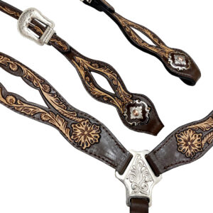 Headstall And Breastcollar Set (HSBM 114115)