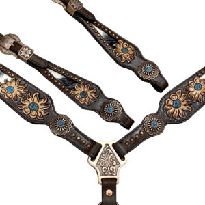 Headstall And Breastcollar Set (HSBM 114116)