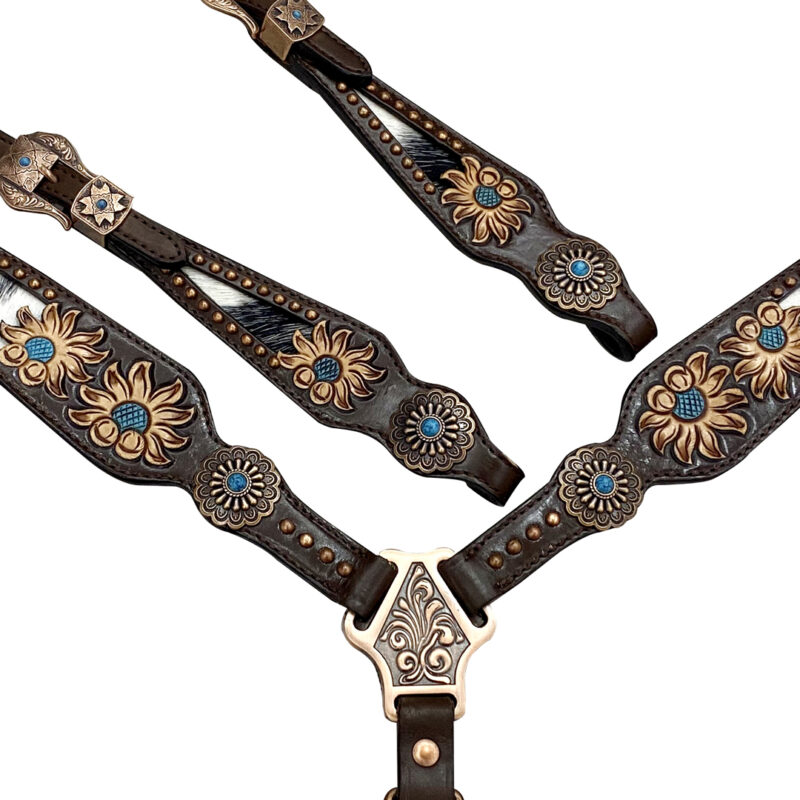 Headstall And Breastcollar Set (HSBM 114116)
