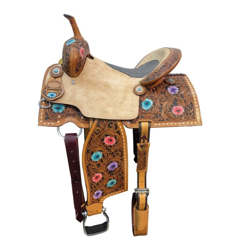 Leather Western Saddle MSD 103138