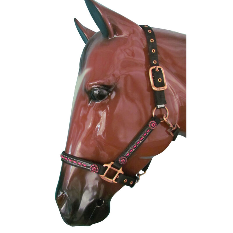 Leather Nylon Halters MHT-NN 3330117