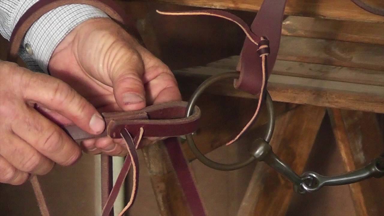 How To Attach a bit to horse headstall