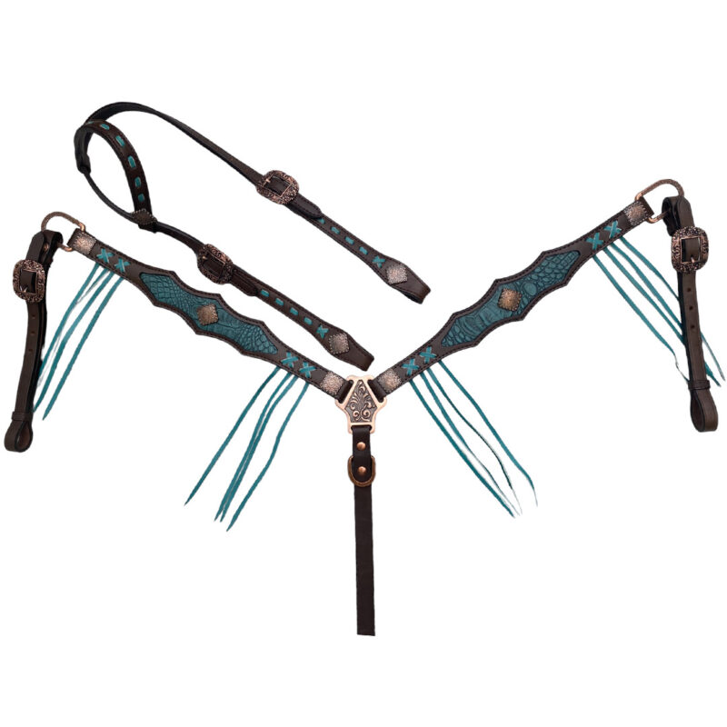 Headstall And Breastcollar Set (HSBM 114130)