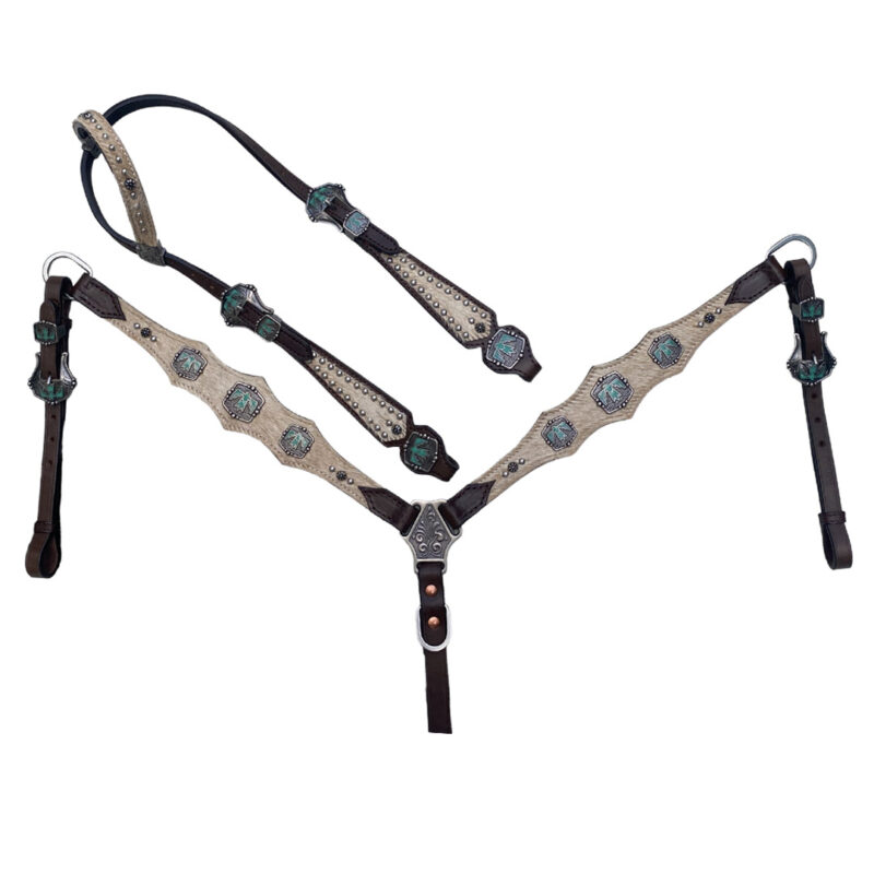 Headstall And Breastcollar Set (HSBM 114128)