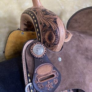 Leather Western Saddle MSD 103145