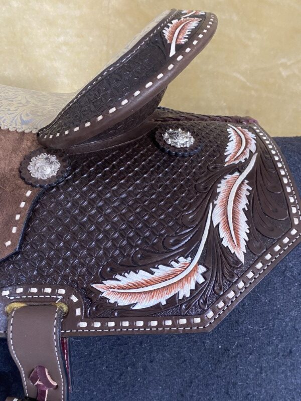 Leather Western Saddle MSD 103146