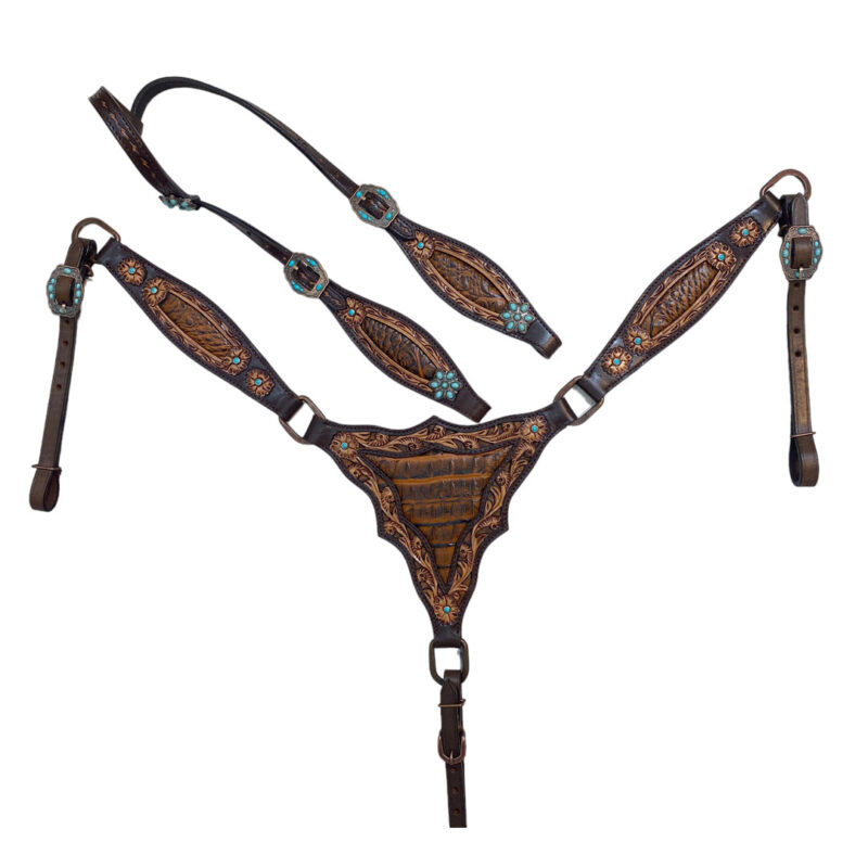 Headstall And Breastcollar Set (HSBM 114148)