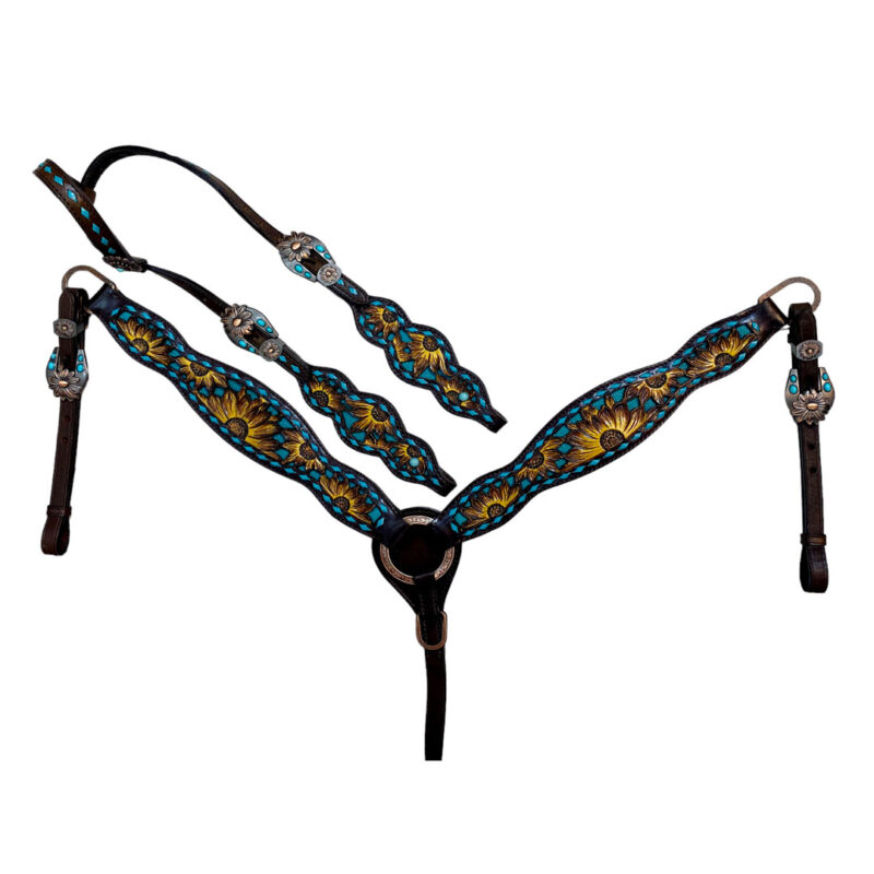 Headstall And Breastcollar Set (HSBM 114142)
