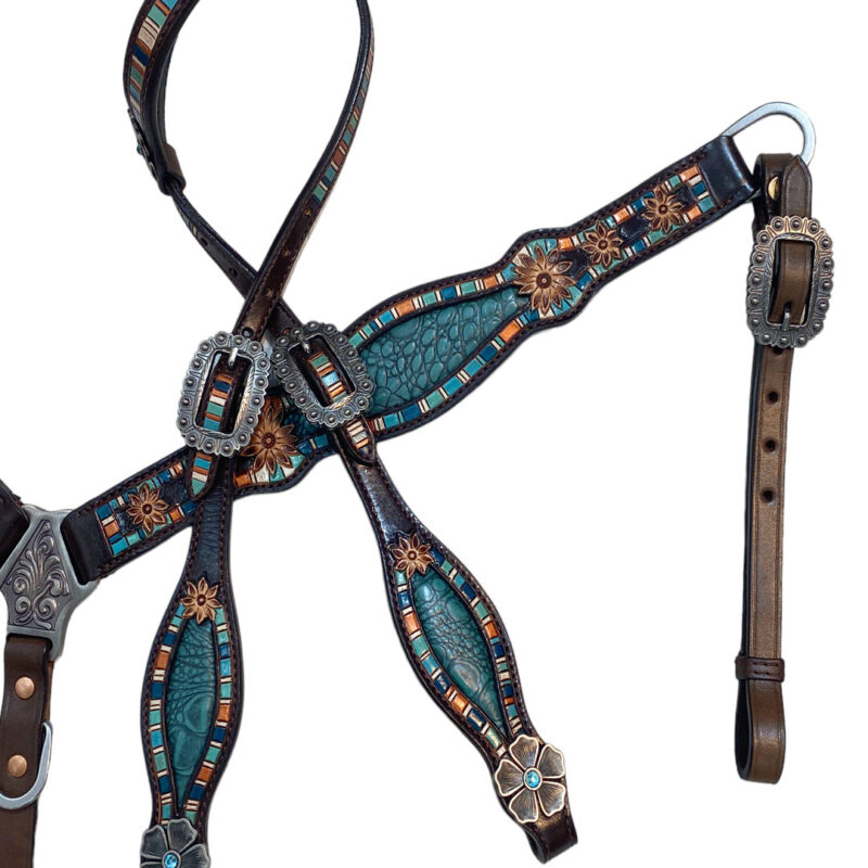 Headstall And Breastcollar Set (HSBM 114140)
