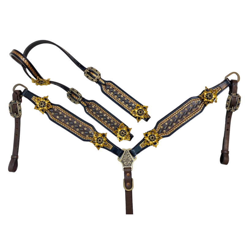 Leather Headstall Set HSBM 114158