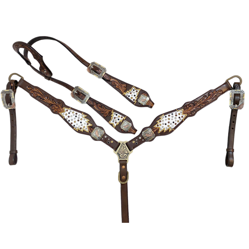 Leather Headstall Set HSBM 114159