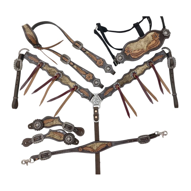 Headstall And Breastcollar Set (HSBM 114176)