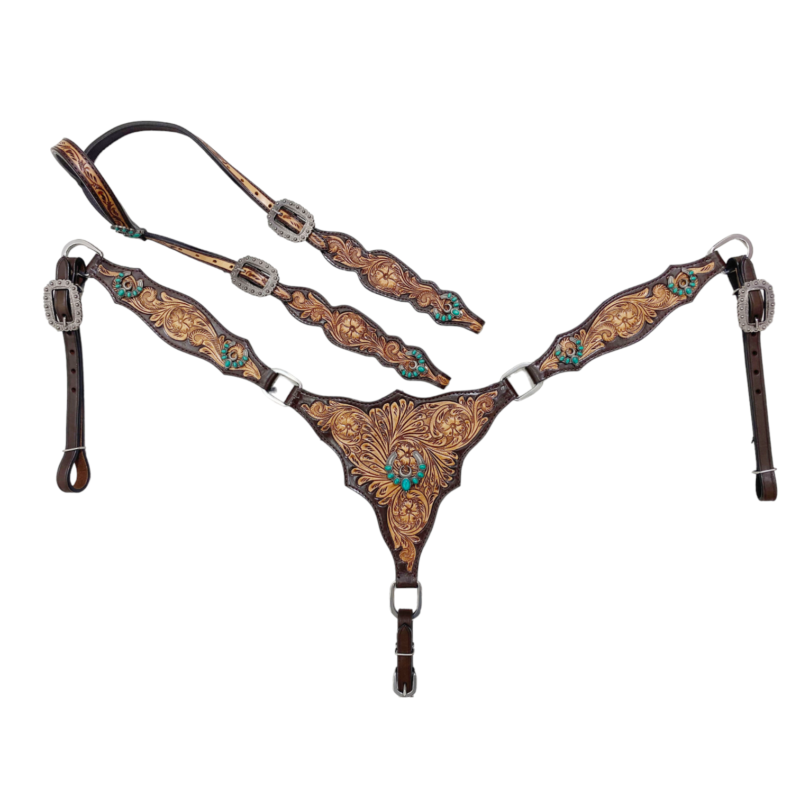Headstall And Breastcollar Set (HSBM 114161)