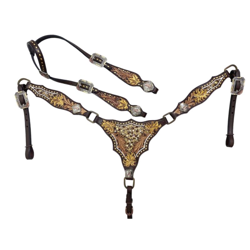 Headstall And Breastcollar Set (HSBM 114162)