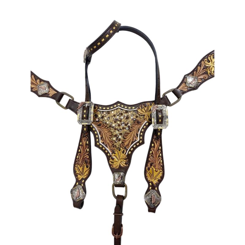 Headstall And Breastcollar Set (HSBM 114162)
