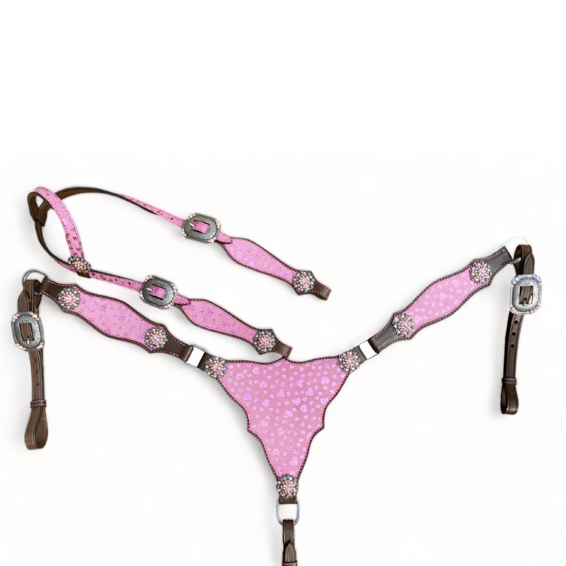 Headstall And Breastcollar Set (HSBM 114198)