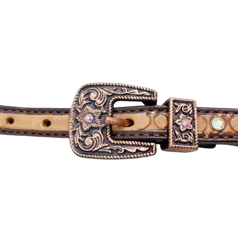 Western Leather Headstall tack set (HSBM 114166) - Image 7