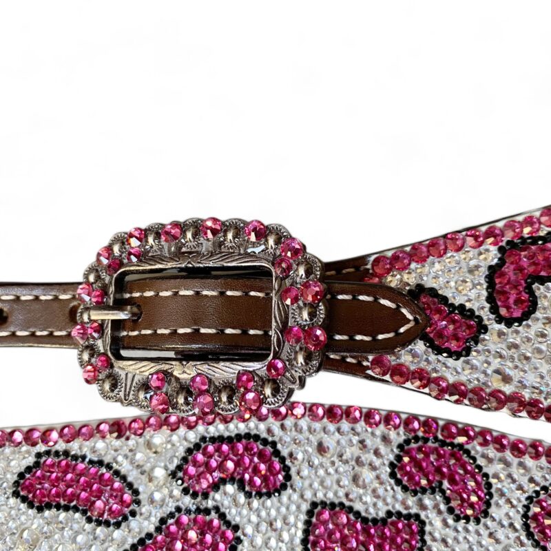 Western Leather Headstall Tack Set  (HSBM 114213) - Image 6