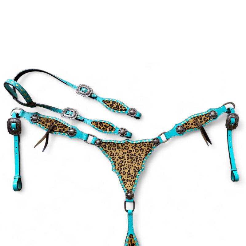 Western Leather Headstall tack Set (HSBM 114230)