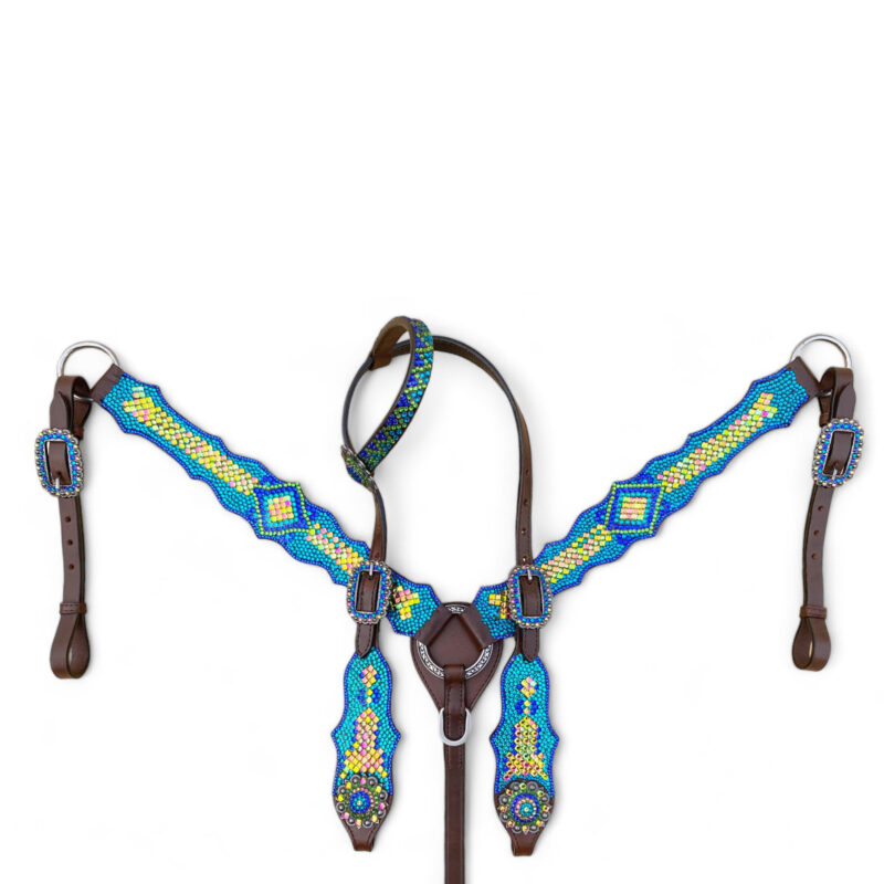 Western Headstall Tack Set-   HSBM 114253 - Image 11