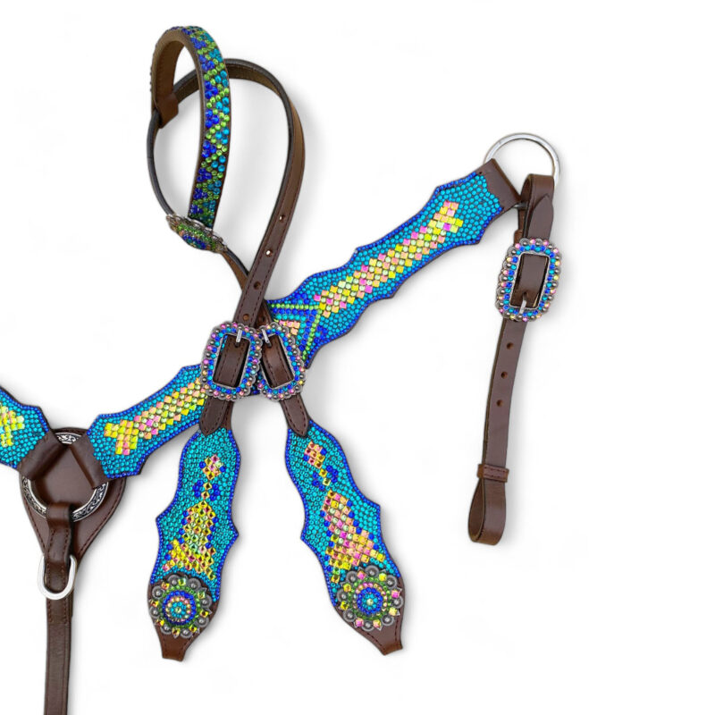 Western Headstall Tack Set-   HSBM 114253 - Image 16