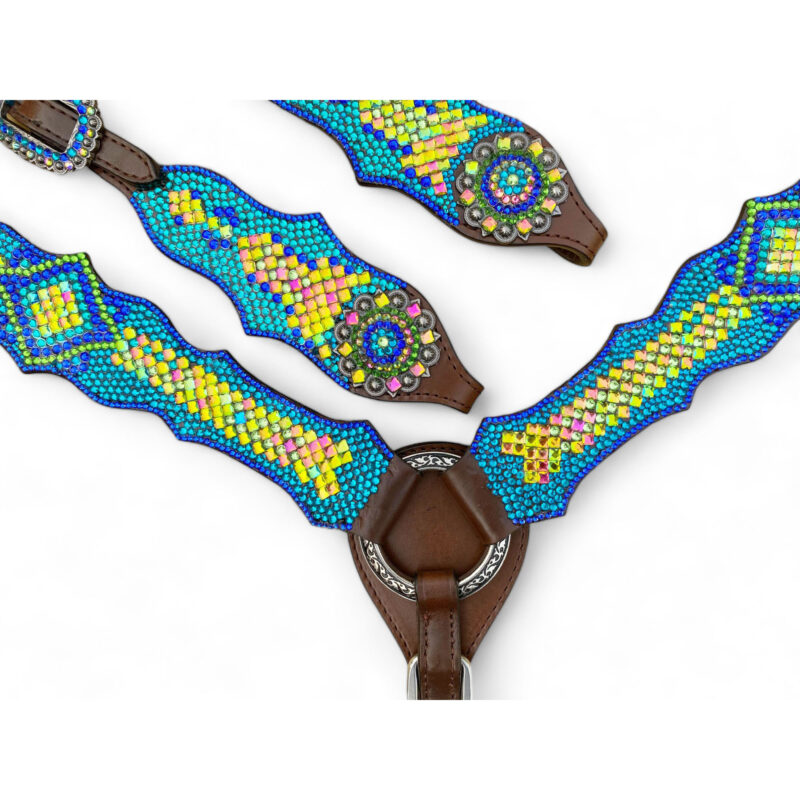 Western Headstall Tack Set-   HSBM 114253 - Image 2