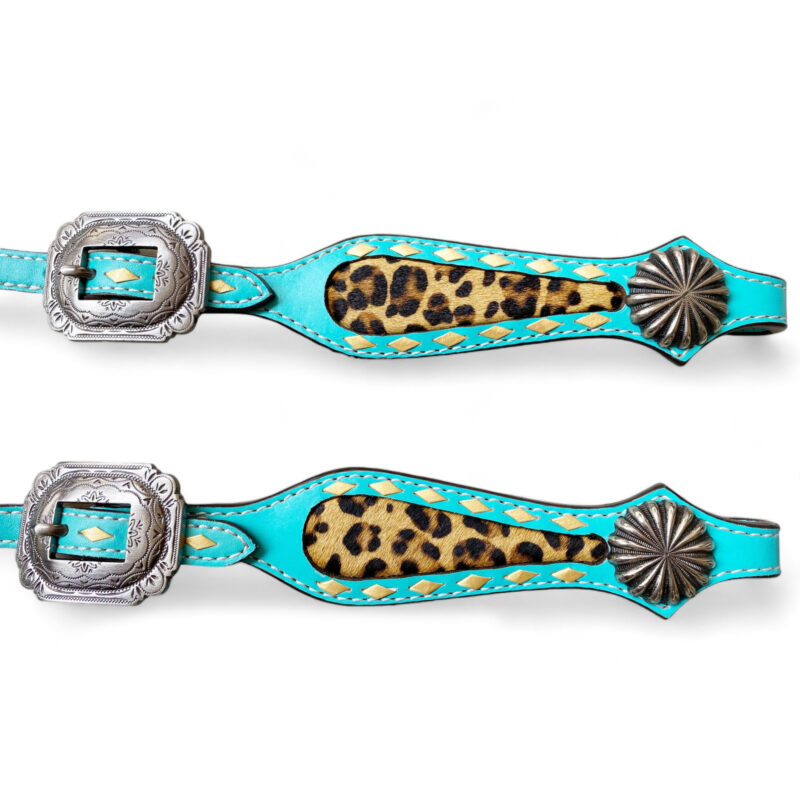 Western Leather Headstall tack Set (HSBM 114229) - Image 3
