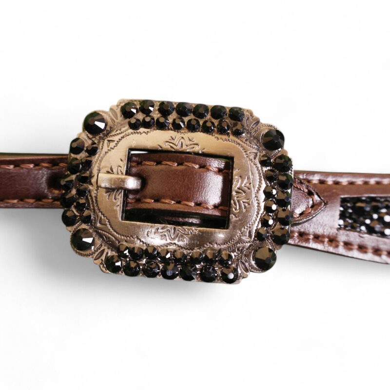 Western Leather Headstall Tack Set (HSBM 114300) - Image 7