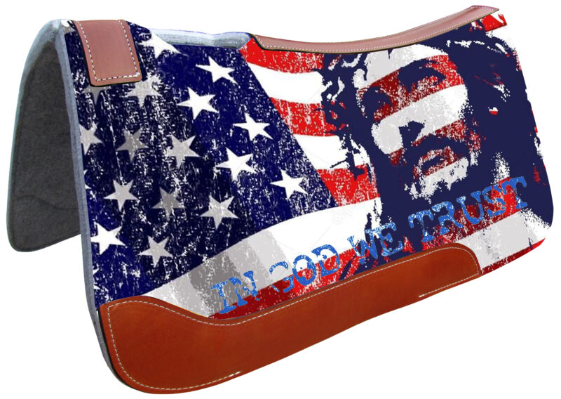 Contoured Felt Printed Saddle Pad (24020) - Image 2
