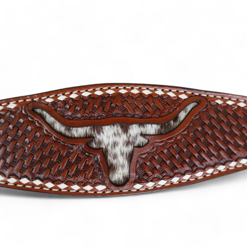 Western Leather Headstall Tack Set (HSBM 114292) - Image 3