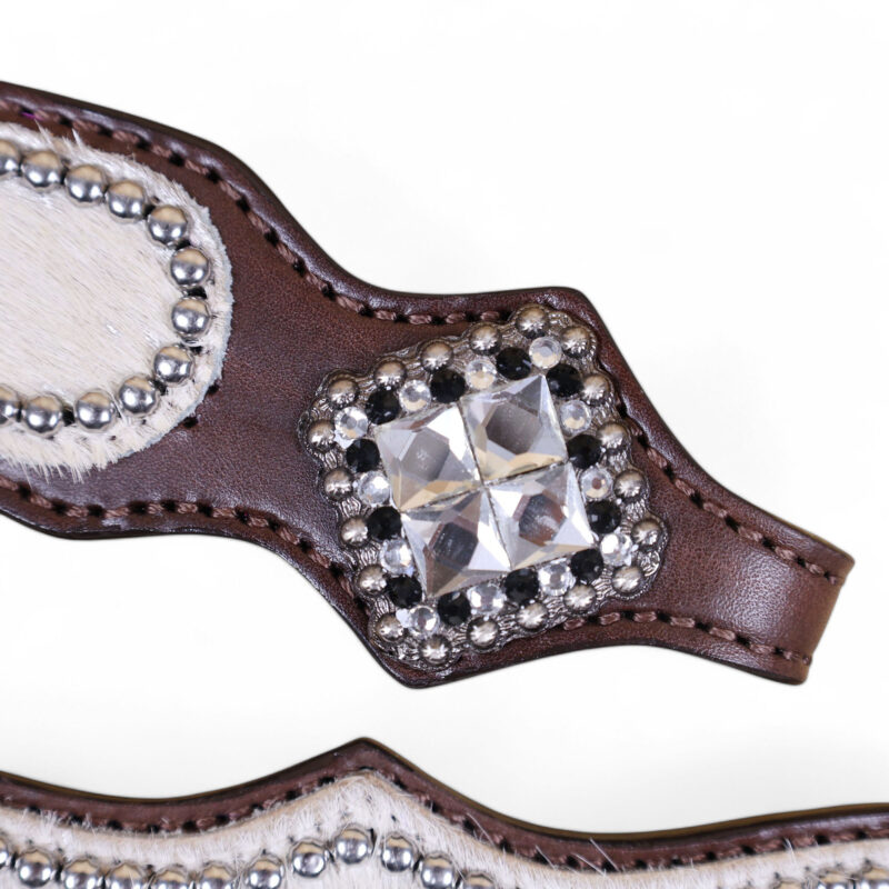 Western Leather Headstall Tack Set (HSBM 114294) - Image 4