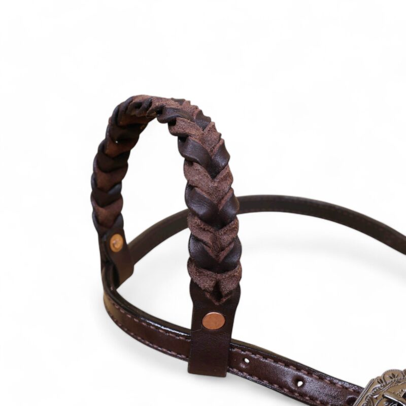 Western Leather Headstall Tack Set (HSBM 114301) - Image 8