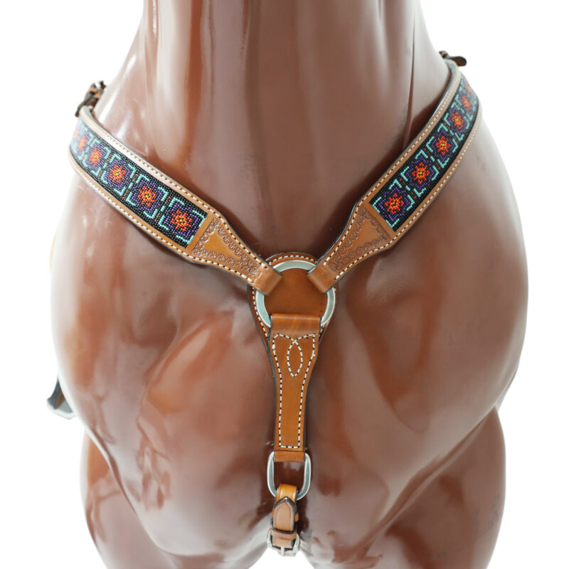 Western Leather Headstall Tack Set (HSBM 114261) - Image 3