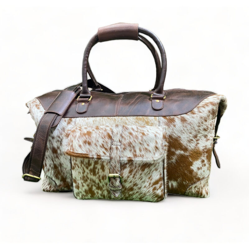Leather Duffle Bag MCDB 203221 - Image 4