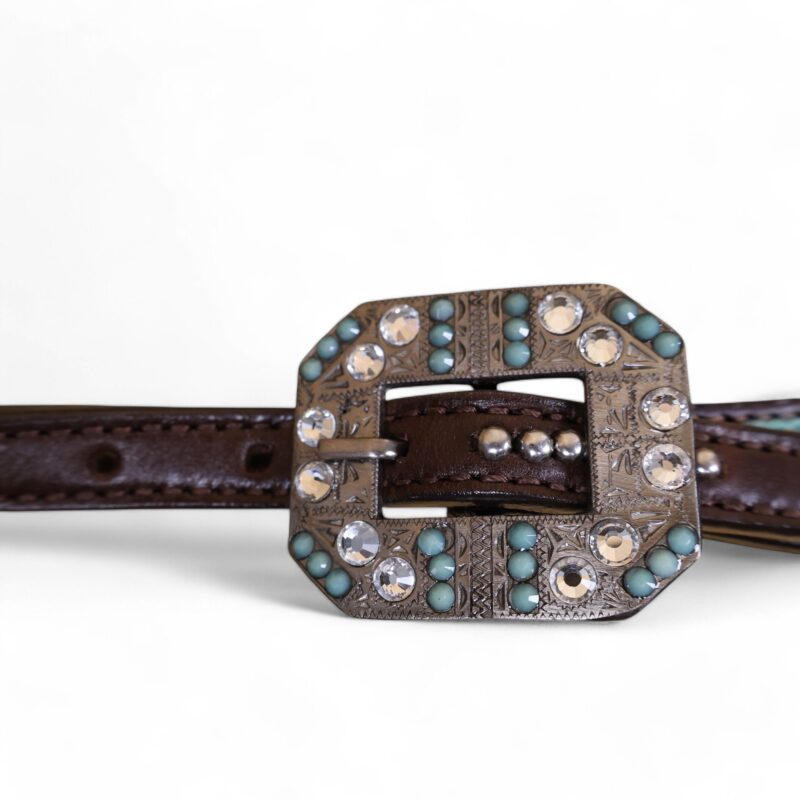 Western Leather Headstall Tack Set (HSBM 114297) - Image 4