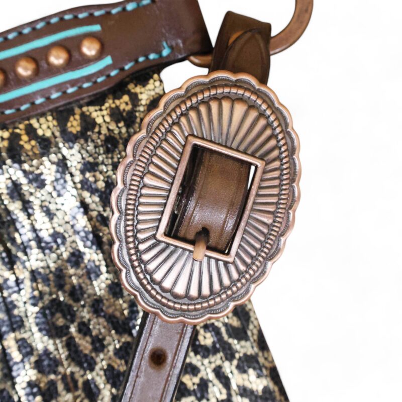Western Leather Headstall Tack Set (HSBM 114306) - Image 5