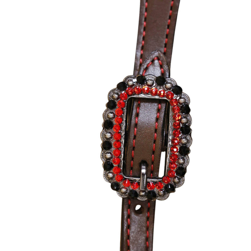 Western Leather Headstall Tack Set (HSBM 114309) - Image 5