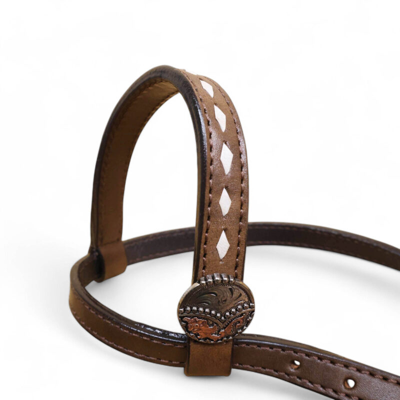 Western Leather Headstall Tack Set (HSBM 114304) - Image 6
