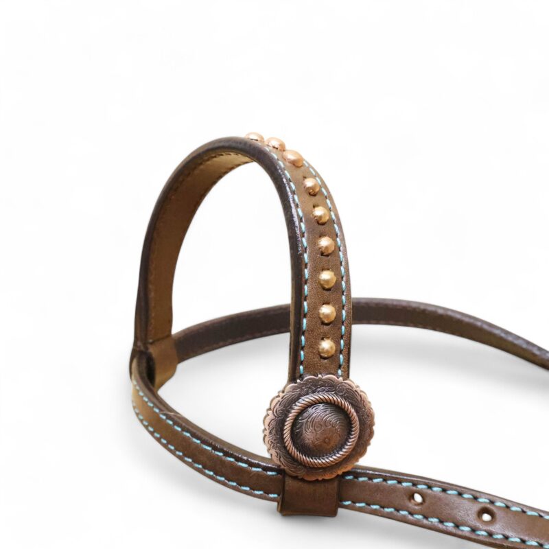 Western Leather Headstall Tack Set (HSBM 114306) - Image 6