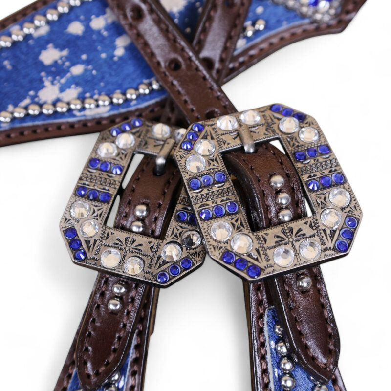 Western Leather Headstall Tack Set (HSBM 114296) - Image 7