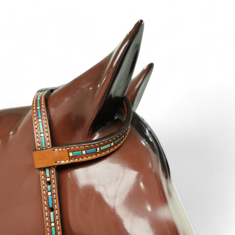 Western Leather Headstall Tack Set (HSBM 114285) - Image 8