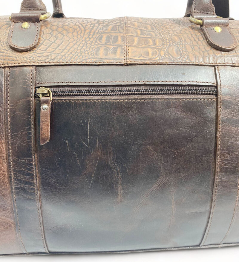 Leather Duffle Bag MCDB 203217 - Image 10