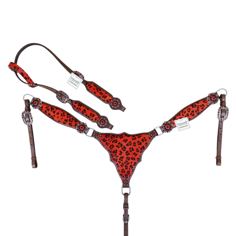 Western Leather Headstall Tack Set (HSBM 114329)