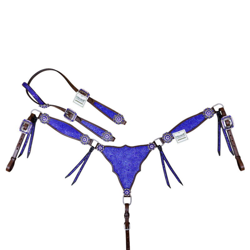 Western Leather Headstall Tack Set (HSBM 114337)