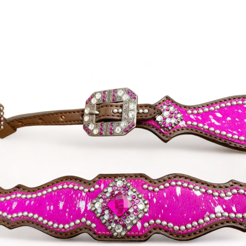 Western Leather Headstall Tack Set (HSBM 114200 CS) - Image 9