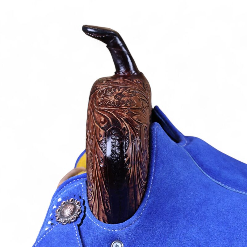 Western Horse Barrel Saddle MSD 103166 - Image 3