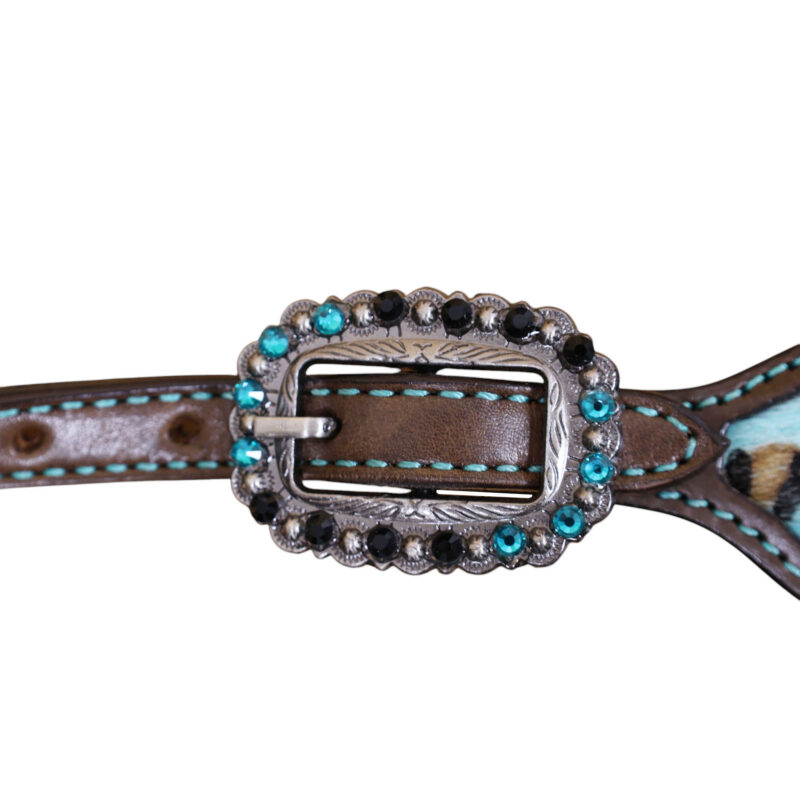 Western Leather Headstall Tack Set (HSBM 114326) - Image 4