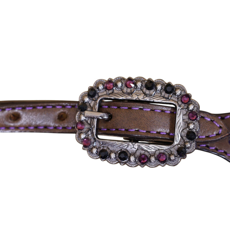 Western Leather Headstall Tack Set (HSBM 114327) - Image 7